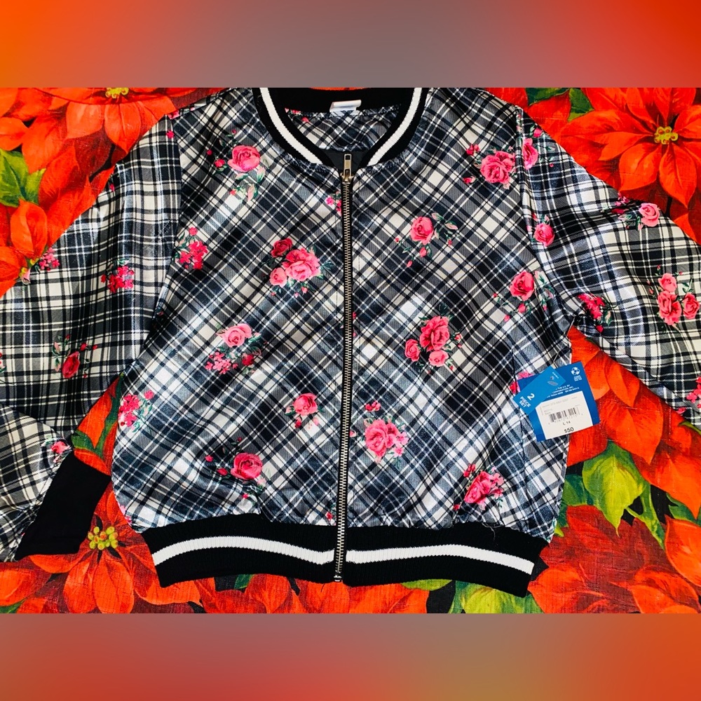Girls Floral jacket
